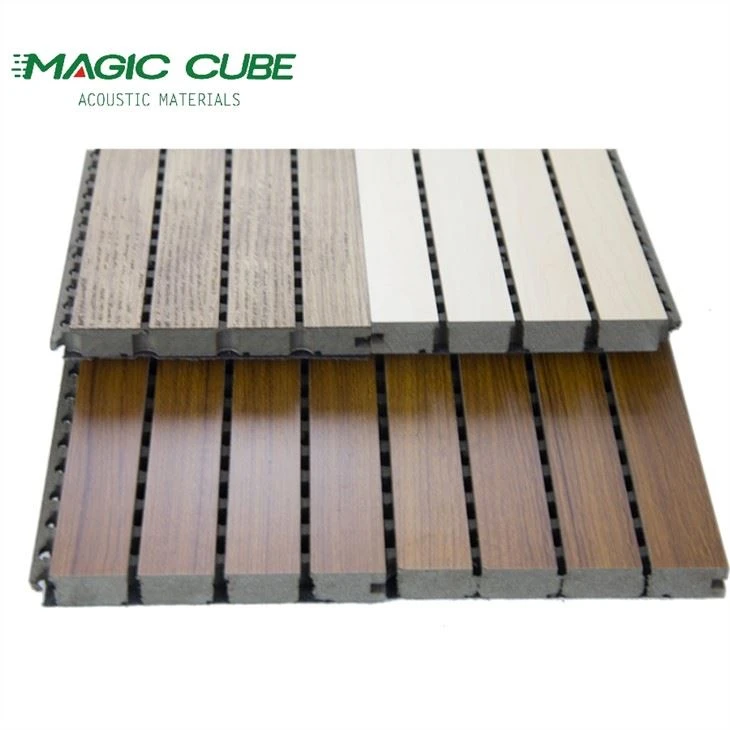 Grooved Wood Wall Panels