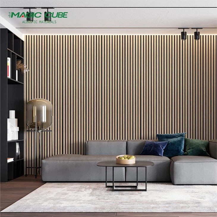 Acoustic Slat Wood Wall Panels