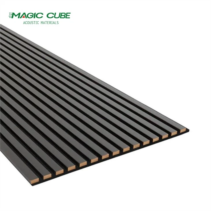 Decorative Wooden Slat PET Wall Panel