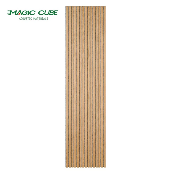 Pet Wooden Veneer Acoustic Panel
